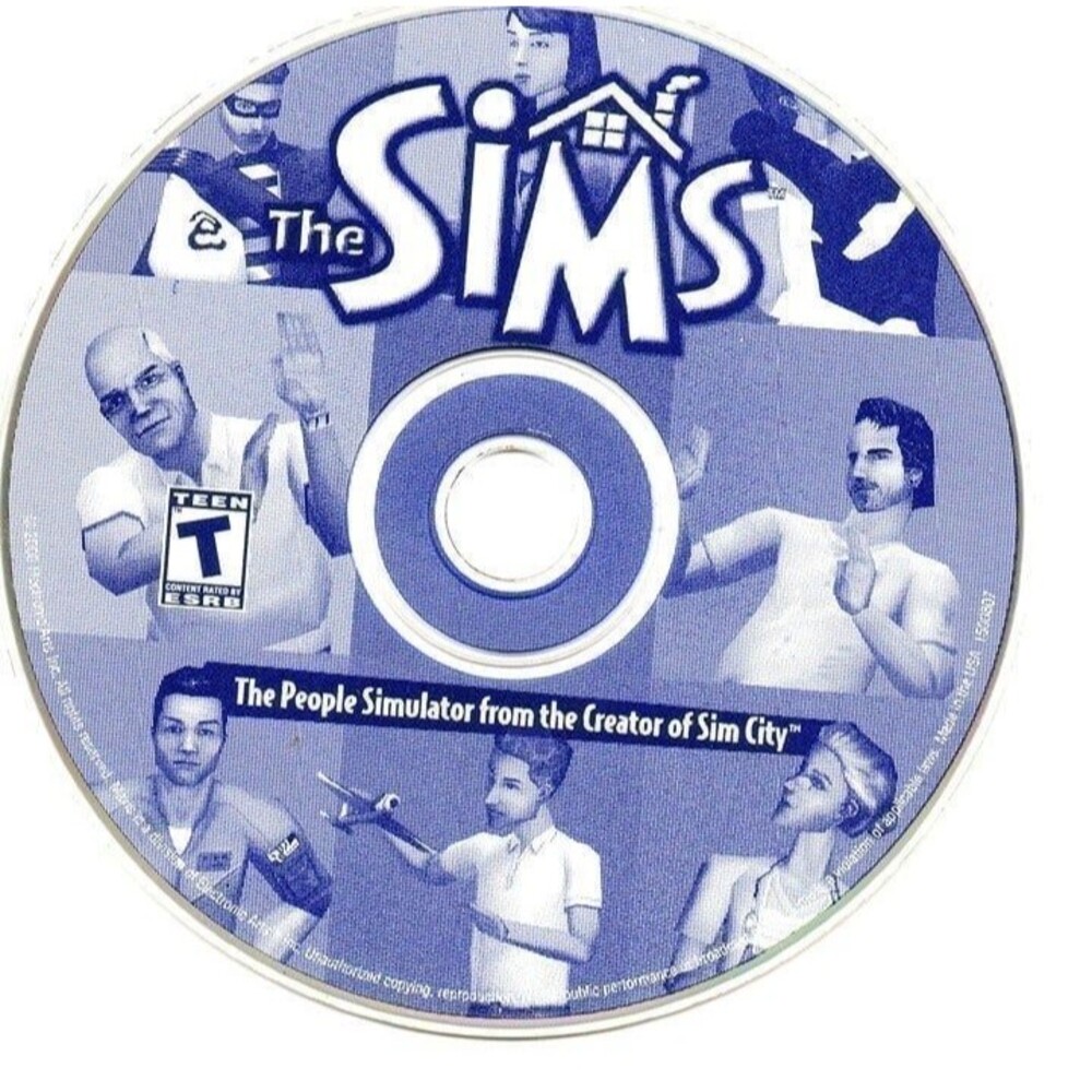 Vintage SIM game: The Sims 1 Original People Simulator